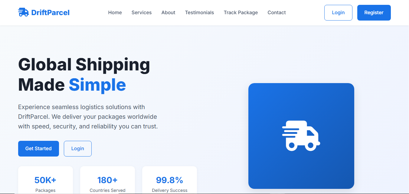 Shipping Tracking Template